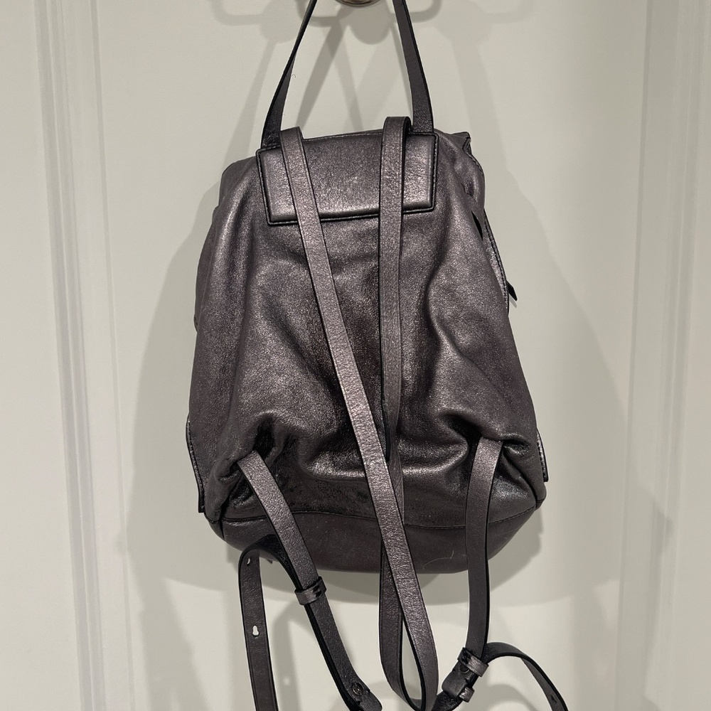 Marc Jacobs Mini Silver Backpack - image 3